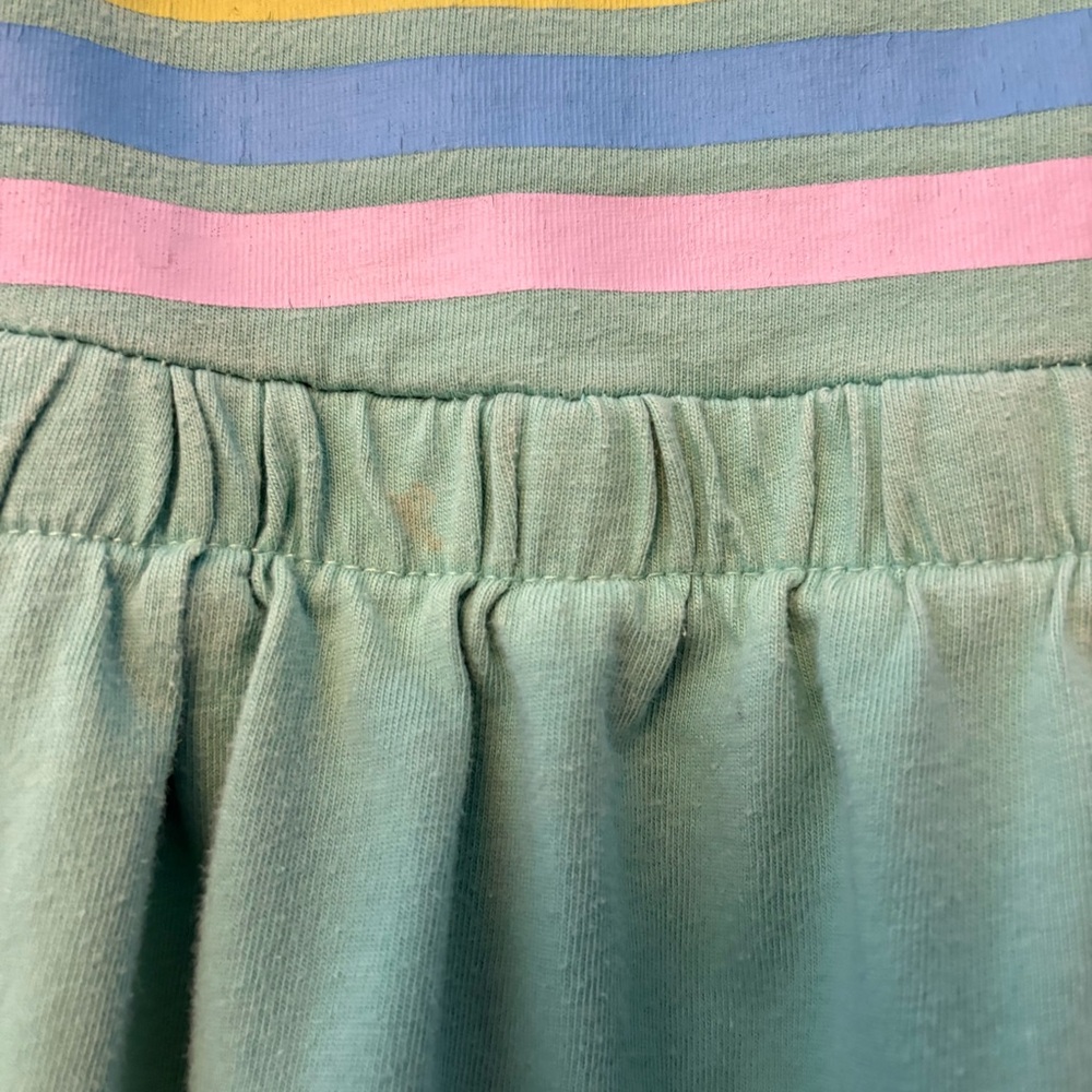⭐️Hanna Andersson soft stripe rainbow dress in tidepool size 90 cm US 3 - Picture 8 of 16